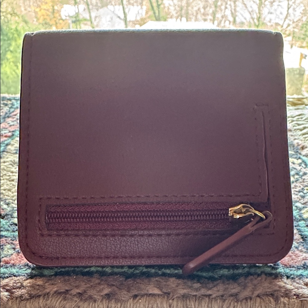 Burgundy Leather Wallet